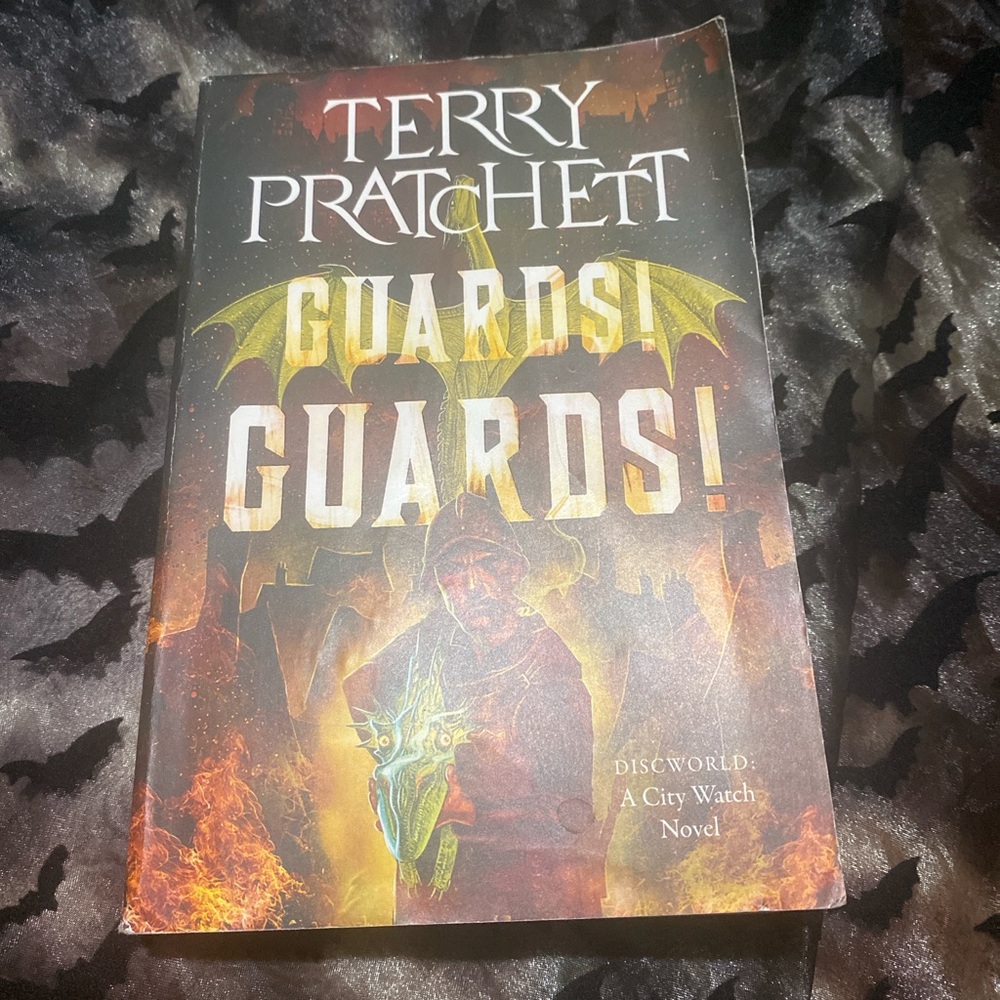 Barnes & Noble Terry Pratchett Guards! Guards! - Black, Yellow, Orange